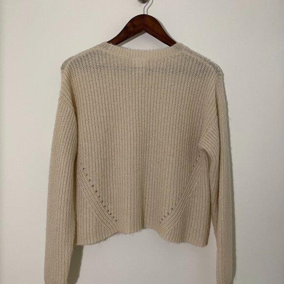 Ivy + Main Crew Neck Sweater - Tan M - Picture 2 of 7